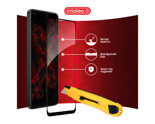 Скло захисне Intaleo Full Glue Oppo A78 Black (1283126582912)