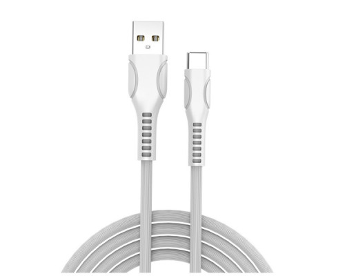 Дата кабель USB 2.0 AM to USB-C 1.0m line-drawing white ColorWay (CW-CBUC029-WH) Дата кабель USB 2.0 AM to USB-C 1.0m line-drawing white ColorWay (CW-CBUC029-WH)
