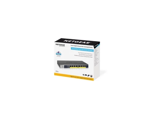 Комутатор мережевий Netgear GS108PP-100EUS