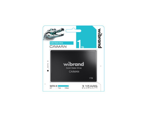 Накопичувач SSD 2.5" 1TB Caiman Wibrand (WI2.5SSD/CA1TBST)