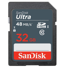 Карта пам'яті SanDisk 32GB SDHC class 10 UHS-I Ultra Lite (SDSDUNR-032G-GN3IN)