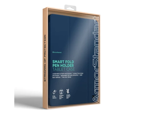 Чохол до планшета Armorstandart Smart Fold Pen Apple iPad Air 11 (2024) Dark Blue (ARM78117) Чохол до планшета Armorstandart Smart Fold Pen Apple iPad Air 11 (2024) Dark Blue (ARM78117)