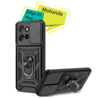 Чохол до мобільного телефона BeCover Military Motorola Edge 50 Neo Black (713051)