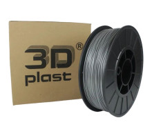 Пластик для 3D-принтера 3Dplast PETG 1.75мм, 0.85кг, gray metallic (3DPTG17508GMT)