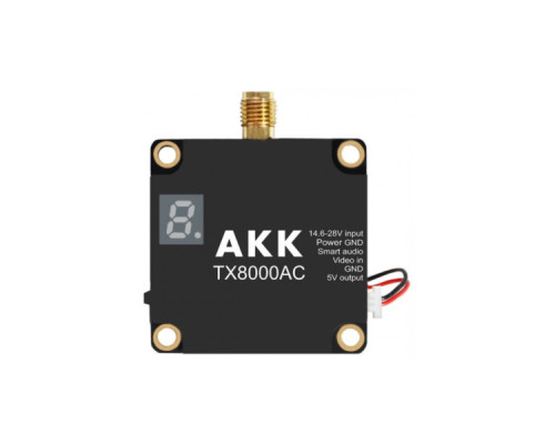 Відеопередавач (VTX) AKK Ultra Long Range 8W 4.9G-6G 96CH (TX8000AC)