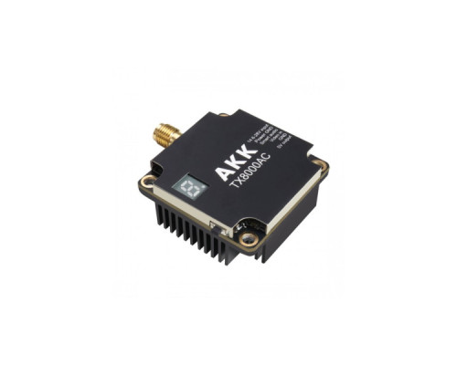 Відеопередавач (VTX) AKK Ultra Long Range 8W 4.9G-6G 96CH (TX8000AC)