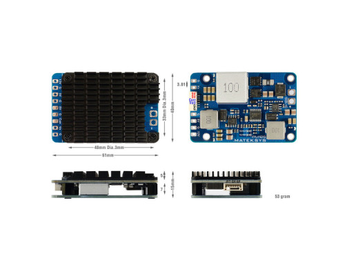 Модуль живлення MATEK PM12S-3 (PM12S3)