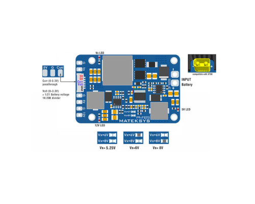 Модуль живлення MATEK PM12S-3 (PM12S3)