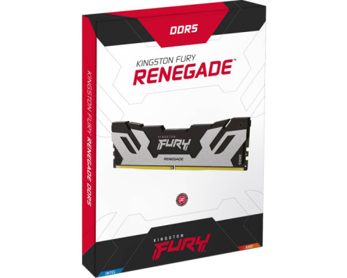 Модуль пам'яті для комп'ютера DDR5 32GB 8000 MHz Renegade Silver XMP Kingston Fury (ex.HyperX) (KF580C38RSK2-32)