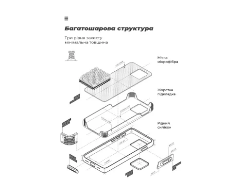Чохол до мобільного телефона Armorstandart ICON Case Samsung S21 FE 5G (G990) Black (ARM67949) Чохол до мобільного телефона Armorstandart ICON Case Samsung S21 FE 5G (G990) Black (ARM67949)