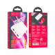 Батарея універсальна HOCO 20000mAh, USB+Type-C, 2A, White (J100A / 44572)