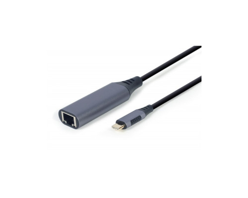 Адаптер USB-C to RJ45 Ethernet 1000Mbps Cablexpert (A-USB3C-LAN-01)