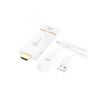 Адаптер ScreenCast 4K WI-FI 15m Miracast/AirPlay/Chromecast black J5create (JVAW76-N)