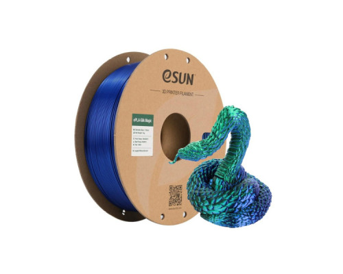 Пластик для 3D-принтера eSUN ePLA-Silk Magic 1кг, 1.75мм, blue-green (ePLA-SilkMagic-P175GU1)