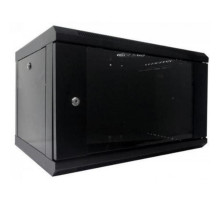 Шафа настінна Hypernet 4U 19" 600x300 (WMNC-30-4U-FLAT-BLACK)