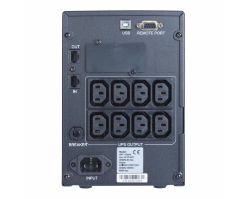 Пристрій безперебійного живлення Powercom SPT-1000-II LCD (SPT.1000.II.LCD)