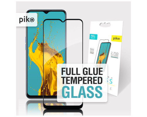 Скло захисне Piko Full Glue Realme V20 Black (1283126559457)