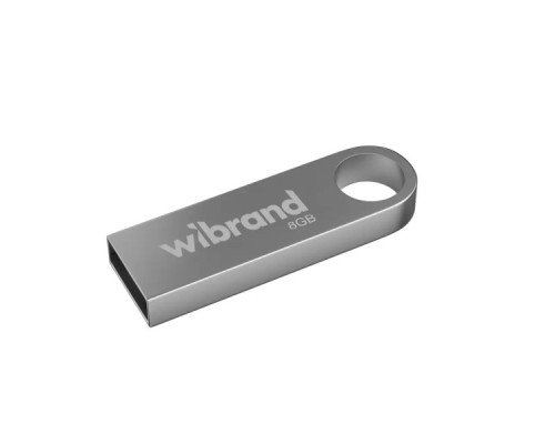 USB флеш накопичувач Wibrand 8GB Puma Silver USB 2.0 (WI2.0/PU8U1S)