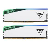 Модуль пам'яті для комп'ютера DDR5 32GB (2x16GB) 6200 MHz Viper Elite 5 RGB Patriot (PVER532G62C42KW)