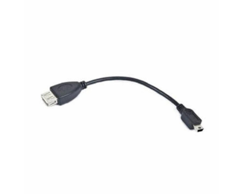 Дата кабель OTG USB 2.0 AF to Mini 5P 0.15m Cablexpert (A-OTG-AFBM-002)