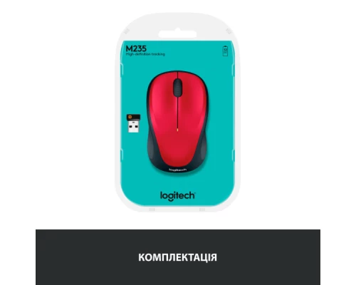 Мишка Logitech M235 Red (910-002496) Мишка Logitech M235 Red (910-002496)