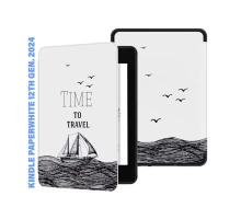 Чохол до електронної книги BeCover Smart Case Amazon Kindle Paperwhite 12th Gen. 2024 7" Time To Travel (712859)