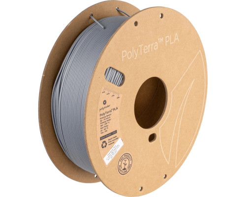 Пластик для 3D-принтера Polymaker PLA PolyTerra 1,75mm 1kg Grey, Fossil (PM70824)