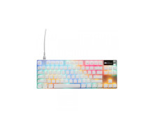 Клавіатура SteelSeries Apex Pro TKL Gen 3 HyperMagnetic OmniPoint 3.0 OLED USB UA White (64898)