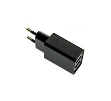 Зарядний пристрій Denmen 2xUSB 2.1A black (DC02-BK)