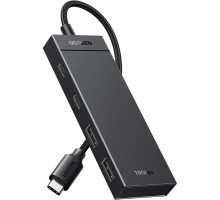 Концентратор Ugreen USB-C to 2xUSB 3.2 Gen2 + 2xUSB-C 3.2 Gen2 10Gbps CM806 black (35583)