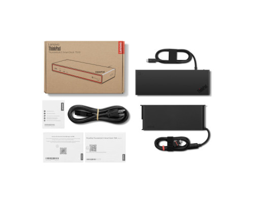 Порт-реплікатор Lenovo ThinkPad Thunderbolt 5 Smart Dock 7500 (40BA0265EU)