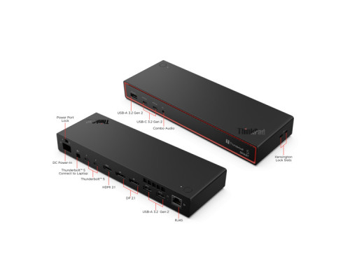 Порт-реплікатор Lenovo ThinkPad Thunderbolt 5 Smart Dock 7500 (40BA0265EU)