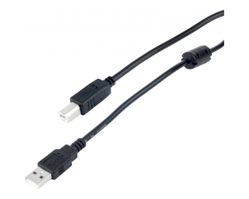 Кабель для принтера USB 2.0 AM/BM 1.5m black ProfCable (ProfCable12-150)