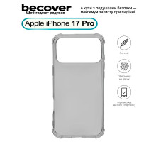 Чохол до мобільного телефона BeCover Anti-Shock Apple iPhone 17 Pro Grey (713798)