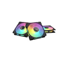 Кулер до корпусу ASUS TUF Gaming TR120 ARGB Reverse Triple Pack Black (90DA00D0-B09020)