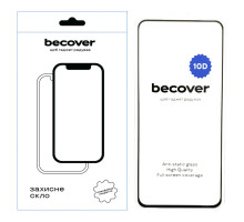 Скло захисне BeCover Realme 12 Plus 10D Black (712343)