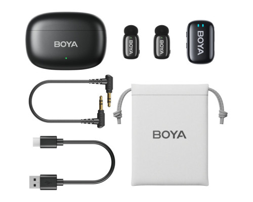 Мікрофон Boya mini-18 3,5 мм/TRS/Type-C Black (mini-18)