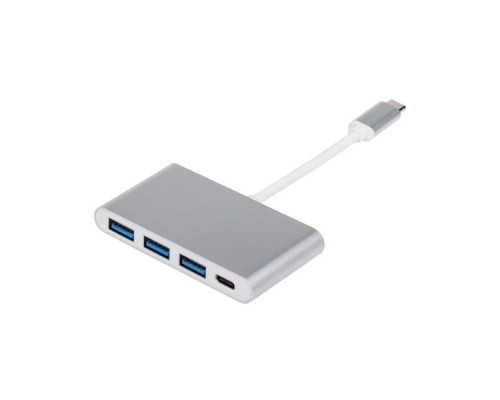 Концентратор Atcom Type-C 3.1 to 3xUSB 3.0 + Type-C 10 cm (12808)