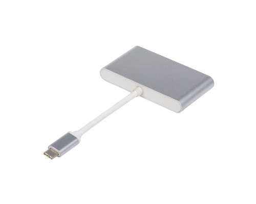 Концентратор Atcom Type-C 3.1 to 3xUSB 3.0 + Type-C 10 cm (12808)