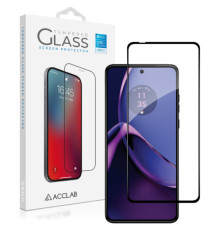 Скло захисне ACCLAB Full Glue Moto G84 Black (1283126582332)