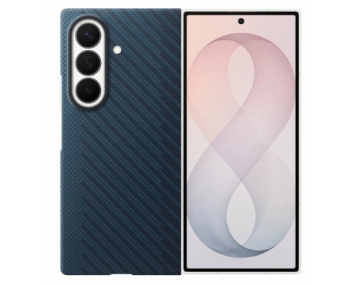 Чохол до мобільного телефона Samsung Galaxy Fold 8 Ultra Carbon Magnet Blue (EF-KF976SNEGUA)