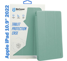 Чохол до планшета BeCover Tri Fold Soft TPU mount Apple Pencil Apple iPad 10.9" 2022/24/11" 2025 Dark Green (708460)