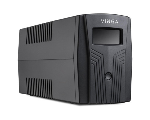 Пристрій безперебійного живлення Vinga LCD 800VA plastic case with USB (VPC-800PU)