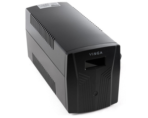 Пристрій безперебійного живлення Vinga LCD 800VA plastic case with USB (VPC-800PU)