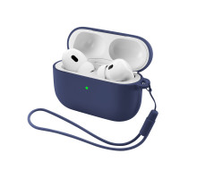 Чохол для навушників Armorstandart Silicone Case для Apple Airpods Pro 3 Dark Blue (ARM88292)