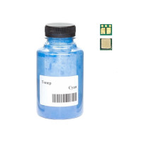 Тонер Canon 067 35г +chip CYAN MF651Cw/MF655Cdw/MF657Cdw 1.25K AHK (50000375)