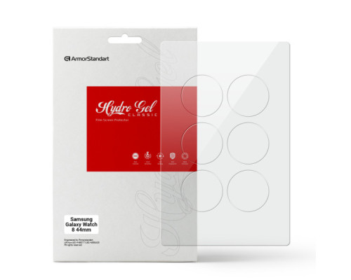 Плівка захисна Armorstandart hydrogel Samsung Galaxy Watch 8 44mm 6 шт. (ARM87437)