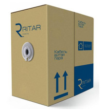 Кабель мережевий Ritar UTP 305м КВП (4*2*0,48) 4Р [СCA] (08534)