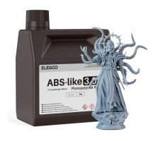 Фотополімерна смола ELEGOO Resin, ABS-like 3.0 plus 2кг, grey (50.103.0216)