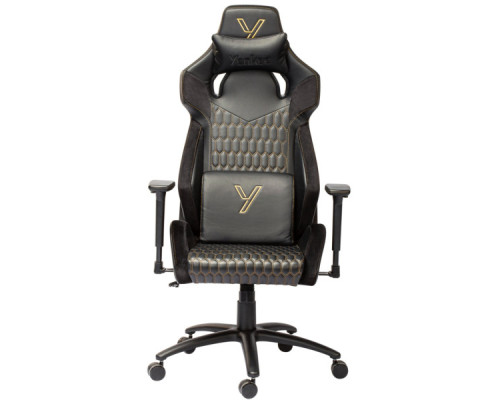 Крісло ігрове YENKEE YGC 110GD ONYX Black (63000052)